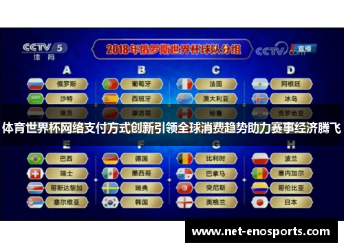 体育世界杯网络支付方式创新引领全球消费趋势助力赛事经济腾飞
